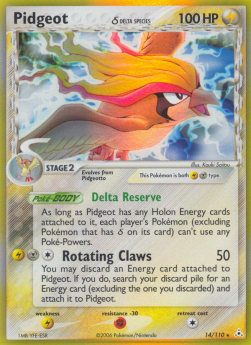 Pidgeot δ Delta Species  (HP 14)