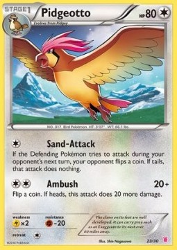 Pidgeotto  (TK7 23W)