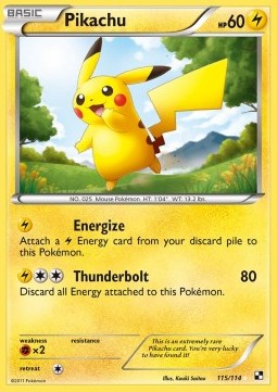 Pikachu  (BLW 115)