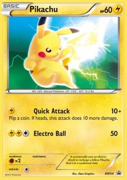 Pikachu  (BW 54)