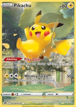 Pikachu  (CRZ GG30)
