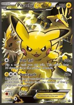Pikachu EX  (XYPR 124)