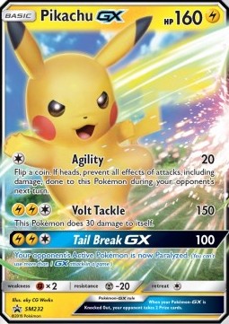 Pikachu GX  (SM 232)