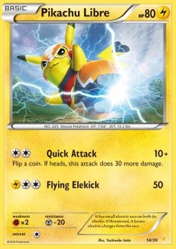Pikachu Libre  (TK9 P-14)