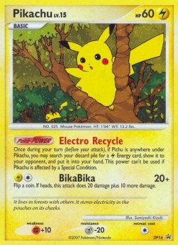 Pikachu Lv.15  (DPPR 16)