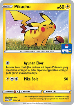 Pikachu  (S-P/ID 008)