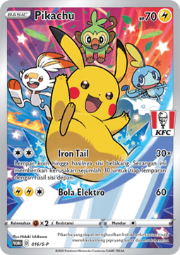 Pikachu  (S-P/ID 016)