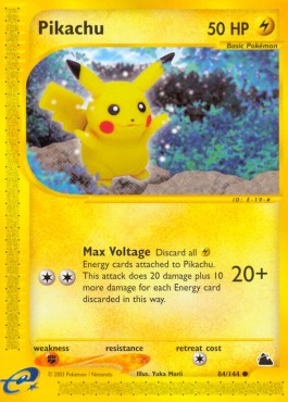 Pikachu  (SK 84)