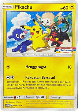 Pikachu  (SM-P/ID 009)