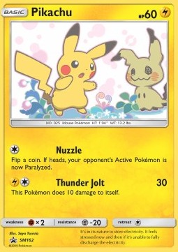 Pikachu  (SM 162)