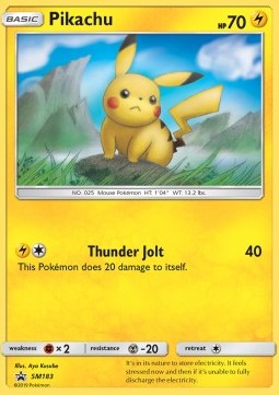 Pikachu  (SM 183)