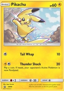 Pikachu  (SM 98)