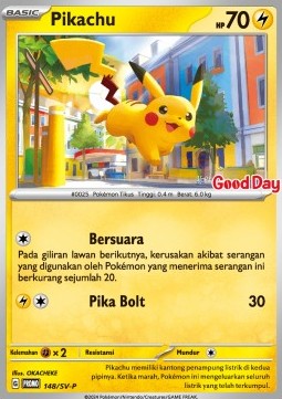 Pikachu  (SV-P/ID 148)