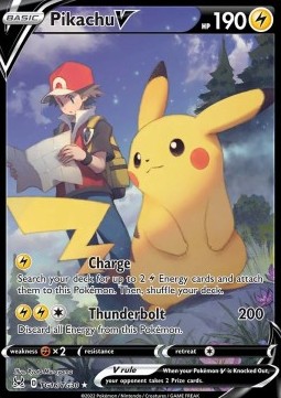 Pikachu V  (LOR TG16)