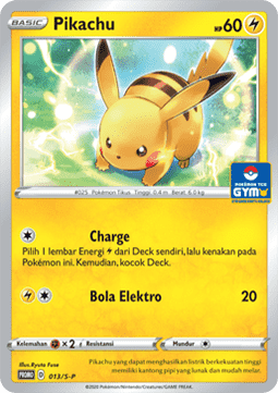 Pikachu  (S-P/ID 013)