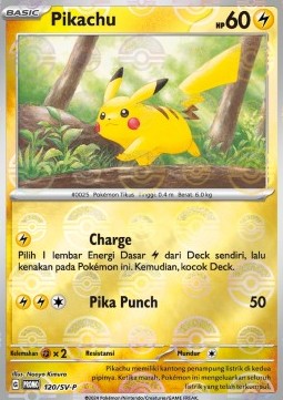 Pikachu  (SV-P/ID 120)