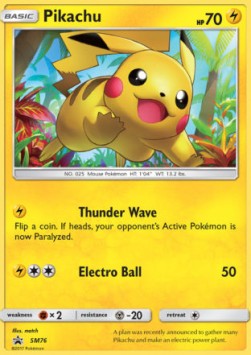 Pikachu  (SM 76)