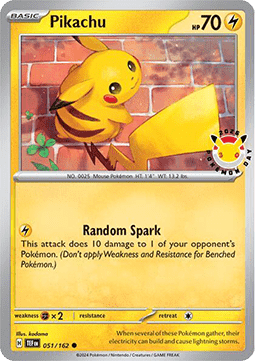 Pikachu  (TEF 051)