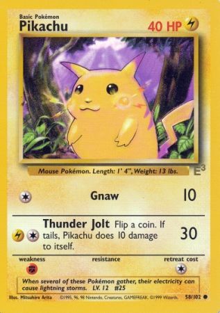 Pikachu  (BS 58)