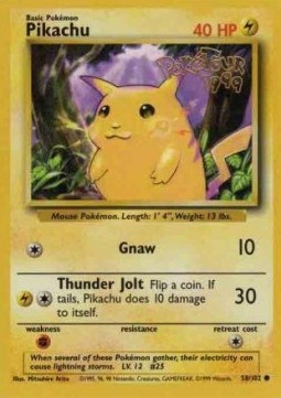 Pikachu  (BS 58)