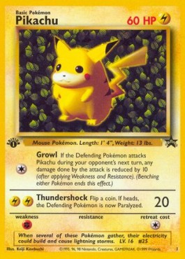 Pikachu  (WP 1)