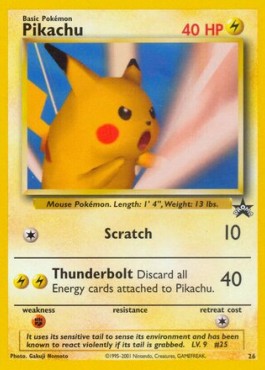 Pikachu  (WP 26)