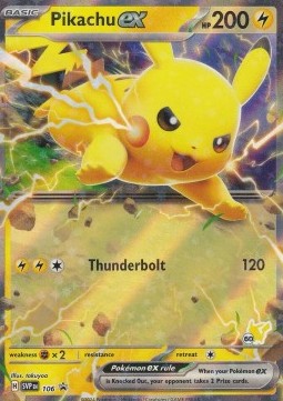 Pikachu ex  (BA24 P60)