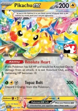 Pikachu ex  (PPS7 SSP 057)