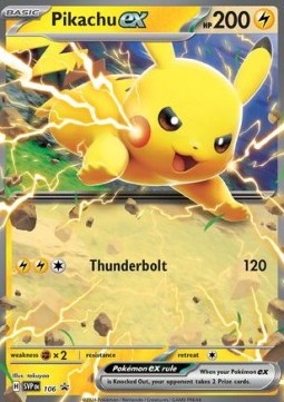 Pikachu ex  (SVP 106)