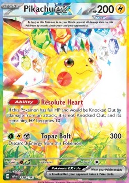 Pikachu ex  (SSP 238)