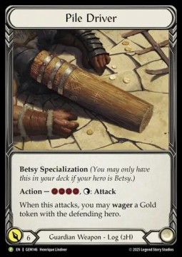 Pile Driver (Cold Foil)