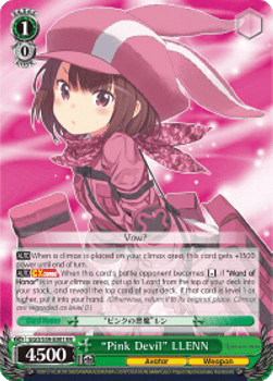 "Pink Devil" LLENN (V.1 - Double Rare)