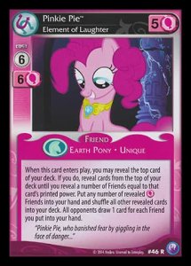 Pinkie Pie *Element of Laughter* (V.1 - Rare)