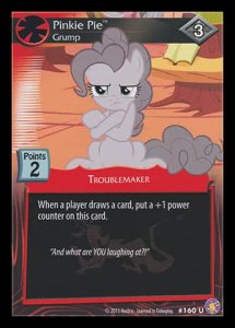 Pinkie Pie *Grump* (V.1 - Uncommon)