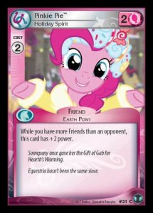 Pinkie Pie *Holiday Spirit* (V.1 - Common)