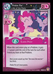 Pinkie Pie *Life of the Party* (V.1 - Uncommon)