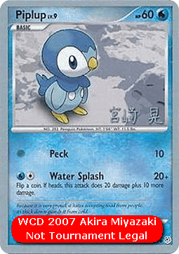 Piplup Lv.9  (WCD07 DP 93)
