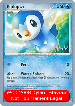Piplup Lv.9  (WCD08 DPPR 03)