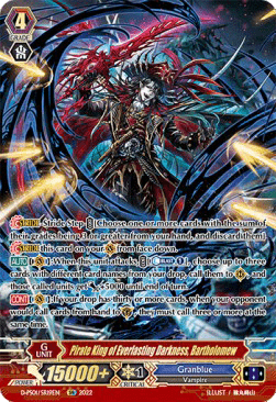 Pirate King of Everlasting Darkness, Bartholomew [P Format] (V.2 - Feature Rare)