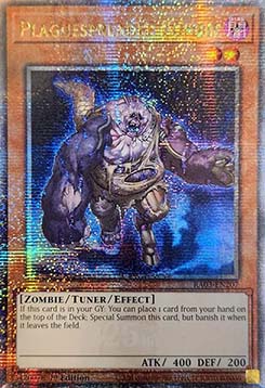 Plaguespreader Zombie (V.2 - Quarter Century Secret Rare)