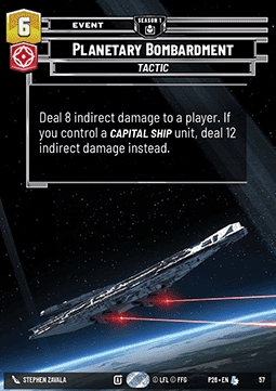 Planetary Bombardment (V.2)
