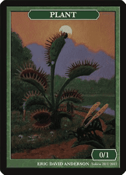 Plant Token (Green 0/1)