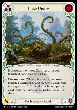 Plow Under (Rainbow Foil)