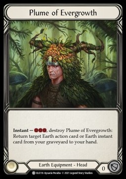 Plume of Evergrowth (Cold Foil)