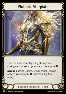 Plutonic Starplate (Rainbow Foil)