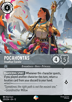 Pocahontas - Steadfast Traveler (V.2)