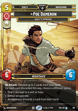 Poe Dameron, Quick to Improvise (V.2)