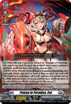 Poison in Paradise, Eva [D-Format] (V.1 - Triple Rare)