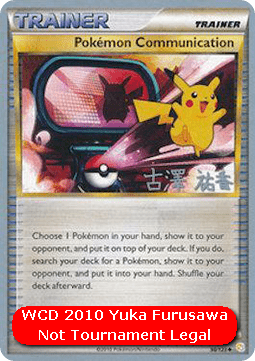 Pokémon Communication (WCD10 HS 98)