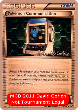 Pokémon Communication (WCD11 BLW 99)